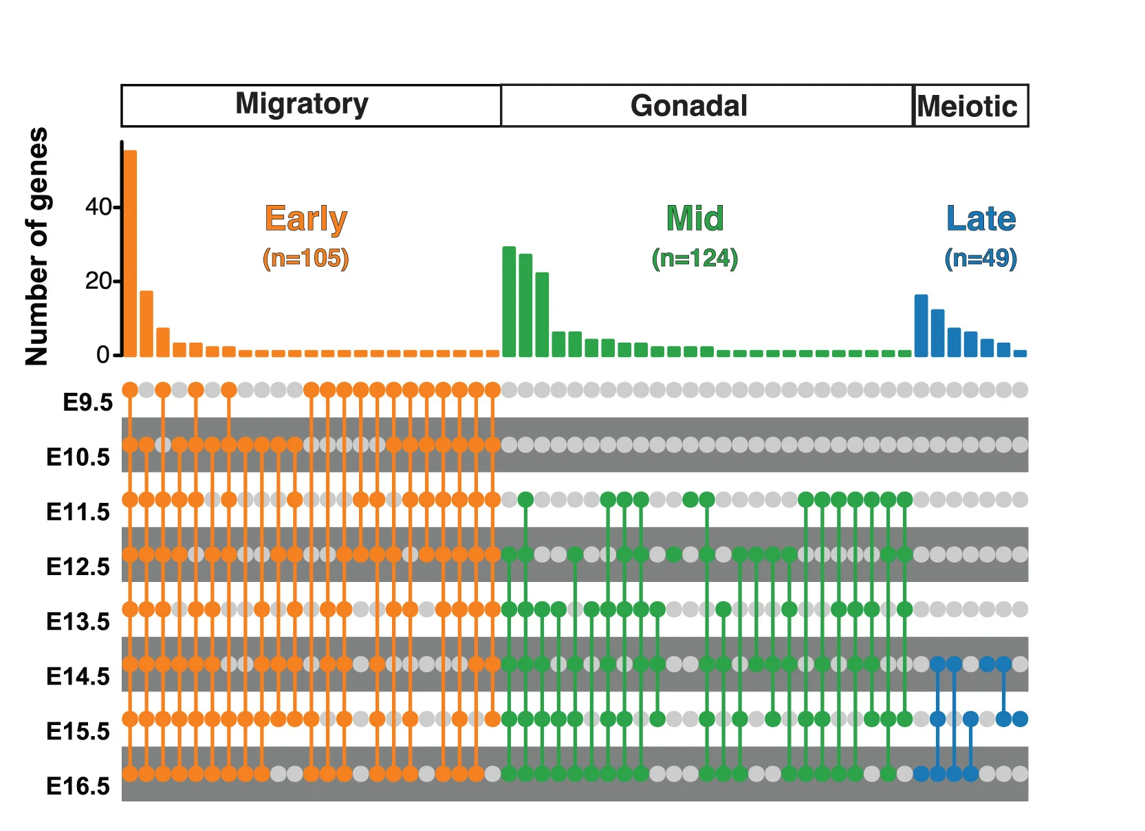 Open access visualization of Bar Plot, Line Plot, Scatter Plot, XCR Genes, Upset Plot