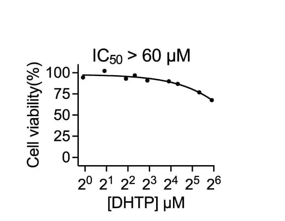 Open access visualization of Line Plot, Scatter Plot, Cell Viability, MDA-MB-231 Cells, DHTP