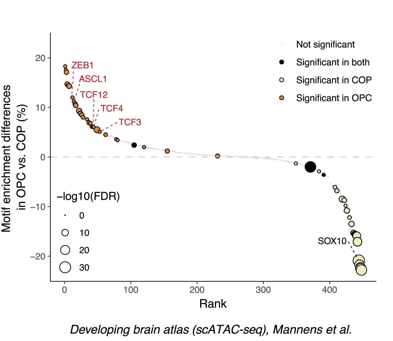 Open access visualization of Scatter Plot, Bubble Plot, Volcano Plot, TF Motifs, OPCs