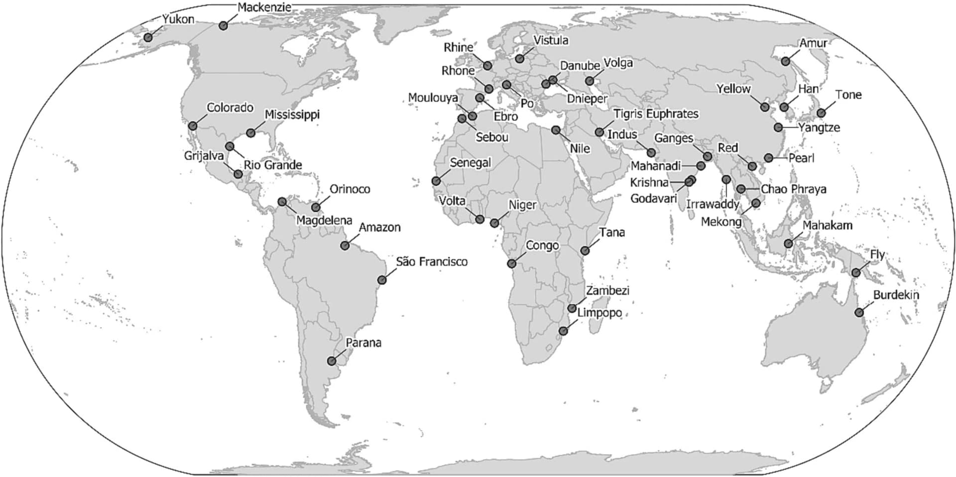 Open access visualization of Geo Map