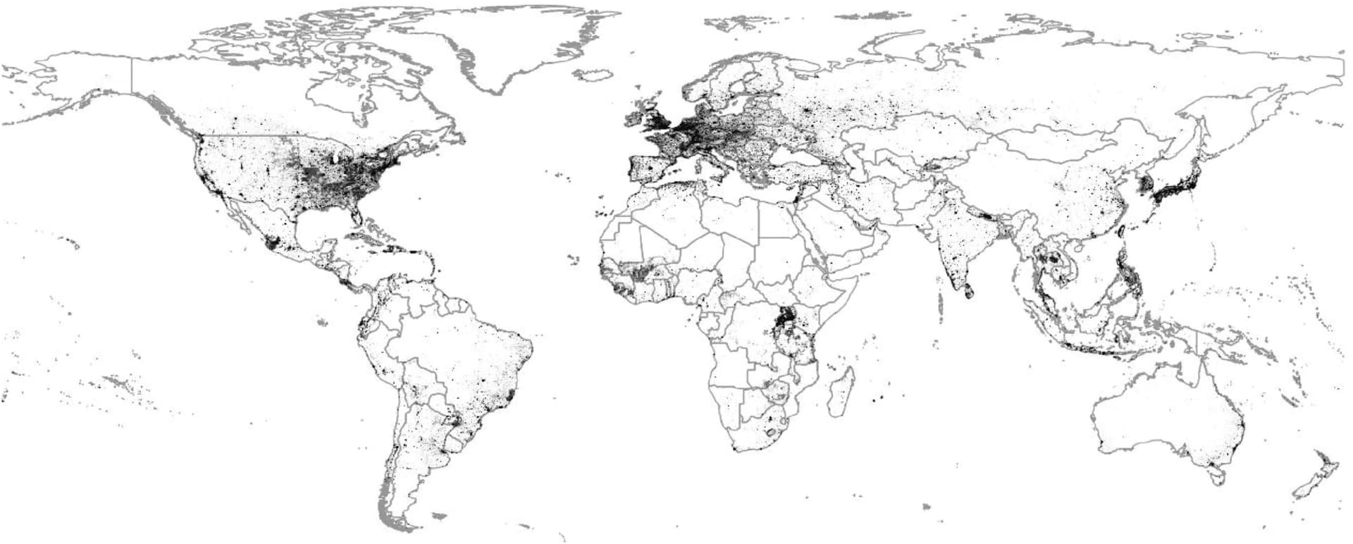 Open access visualization of Geo Map