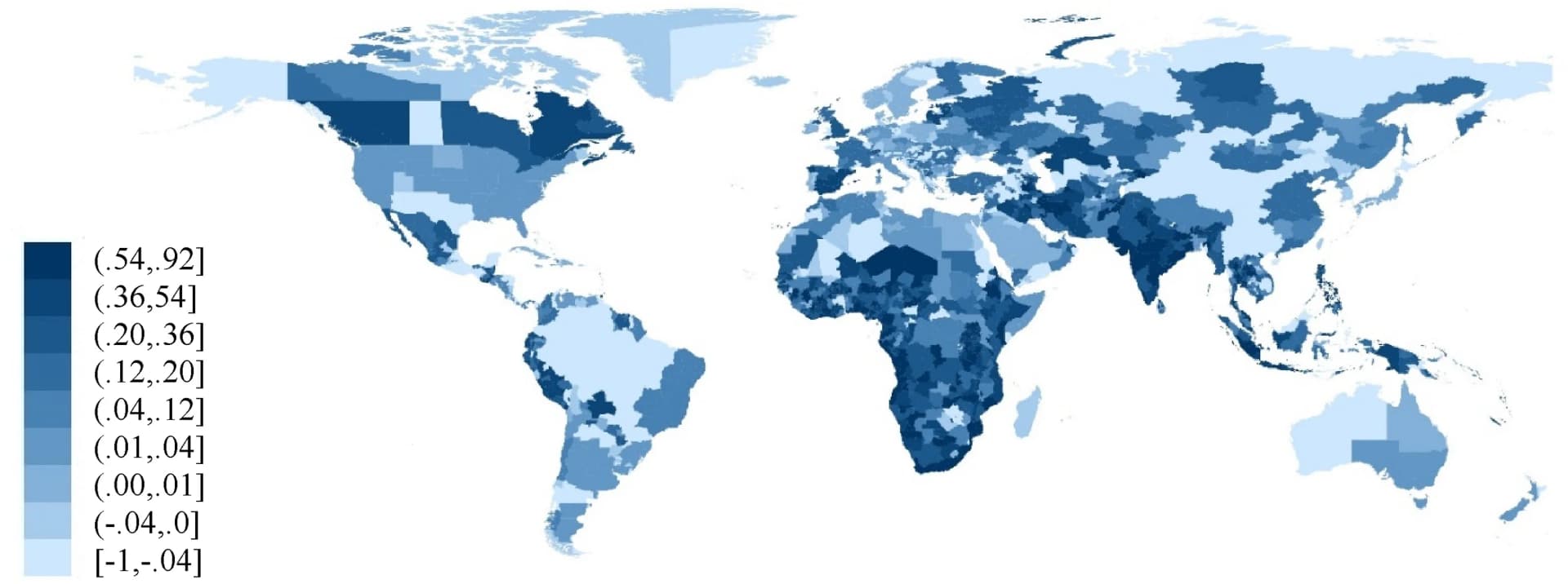Open access visualization of Geo Map