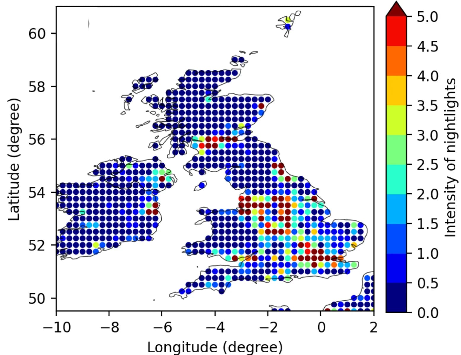 Open access visualization of Geo Map
