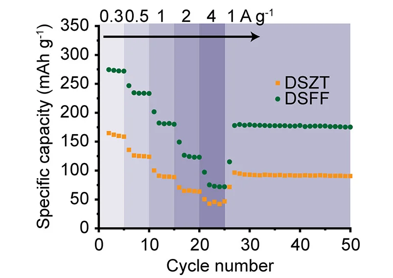 Open access visualization of Line Plot, Scatter Plot, Rate Capability