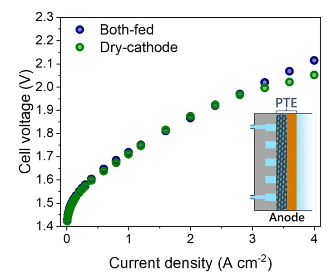 Open access visualization of Scatter Plot, Illustration, Polarization Curve, PTE, Anode