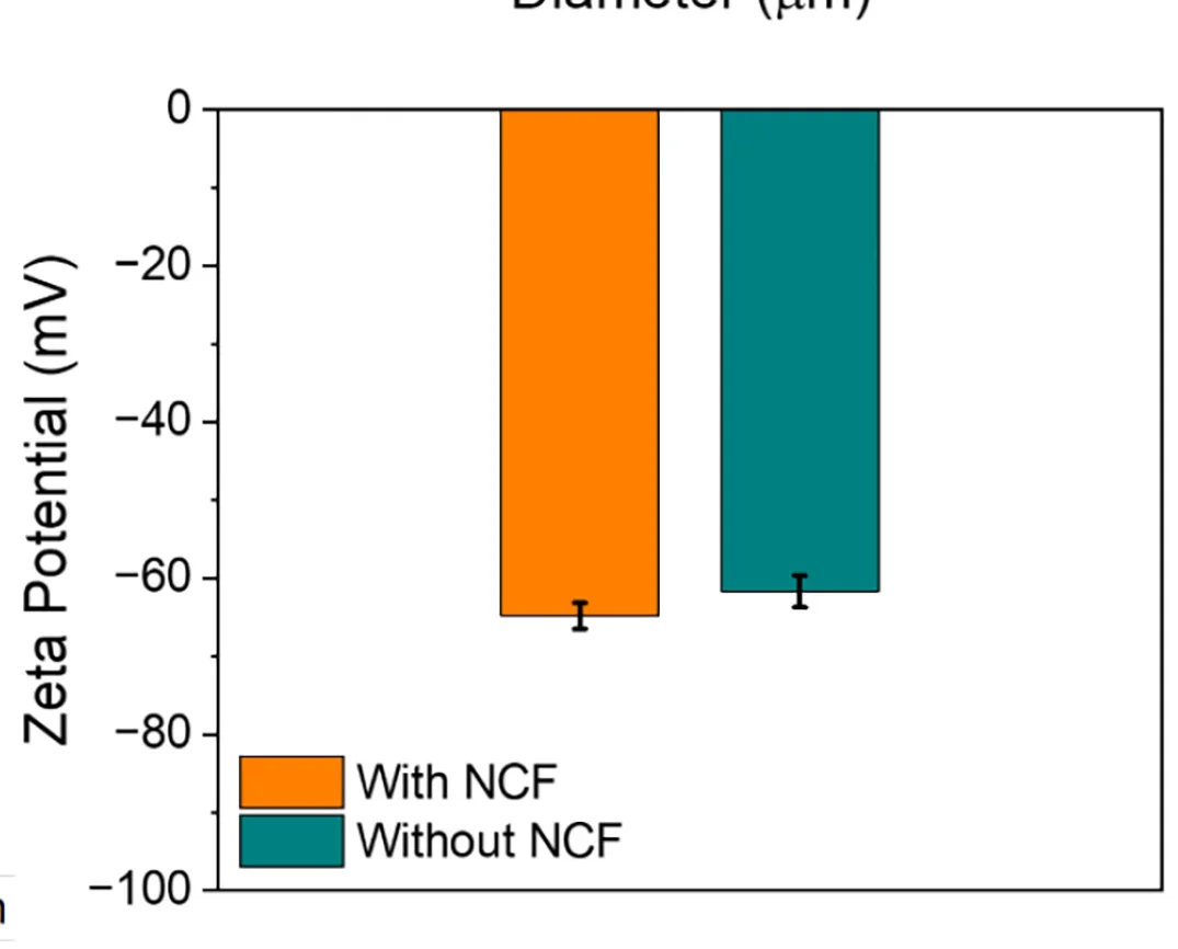 Open access visualization of Bar Plot, Error Bars, Clustered, Zeta Potential, Catalyst Inks