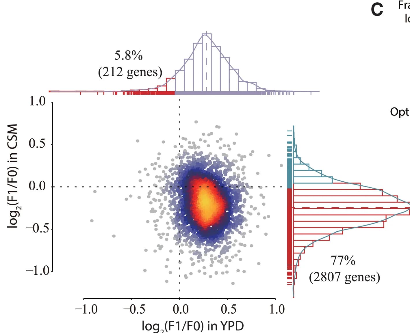 Open access visualization of Scatter Plot, Density Plot, Histogram, Frameshift Index, Genes