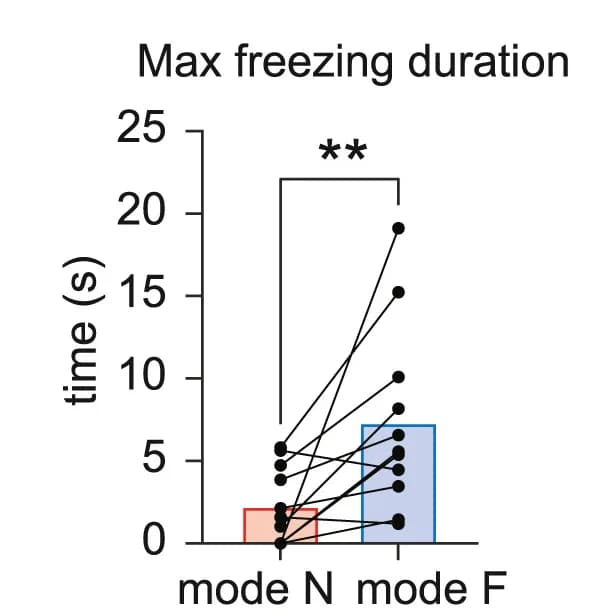 Open access visualization of Bar Plot, Scatter Plot, Maximum Freezing Duration, Mode N, Mode F