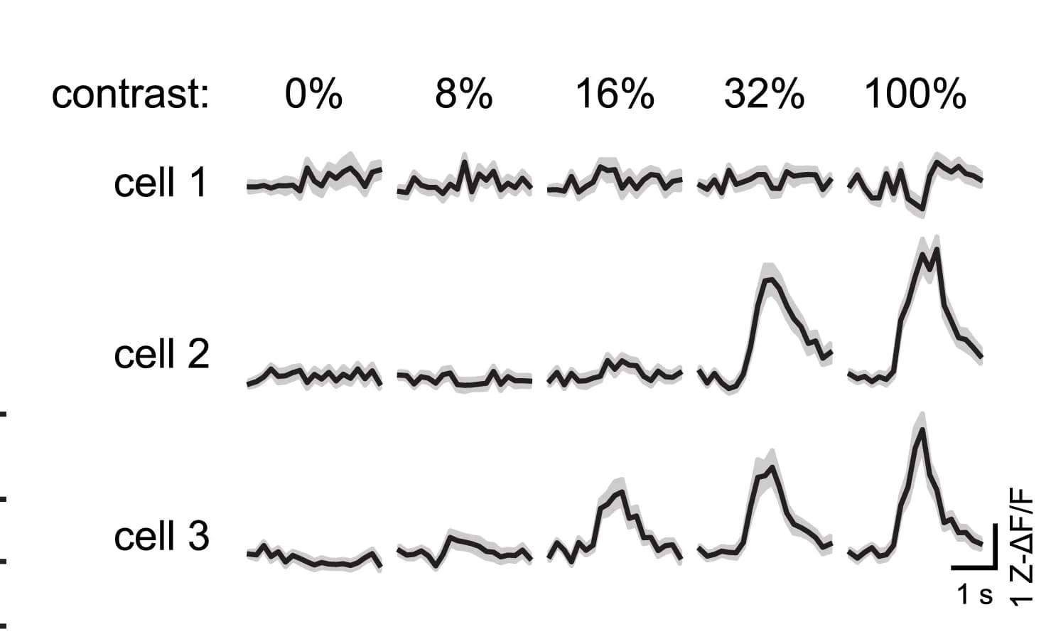 Open access visualization of Line Plot, Error Bars, Activity Traces, Cells, Visual Sensitivity
