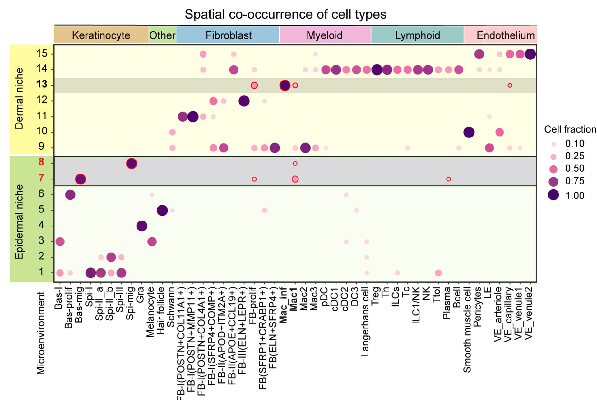 Open access visualization of Bubble Plot, Dot Plot, Spatial Co-occurrence Analysis, Deconvoluted Cell Types, Non-negative Matrix Factorization