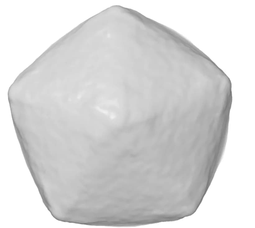 Open access visualization of 3D Plot, Carboxysome Shell, Electron Potential Map