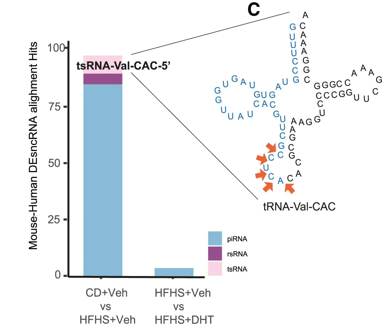 Open access visualization of Stacked Bar Plot, Illustration, Homologous pairs, Human, Mouse