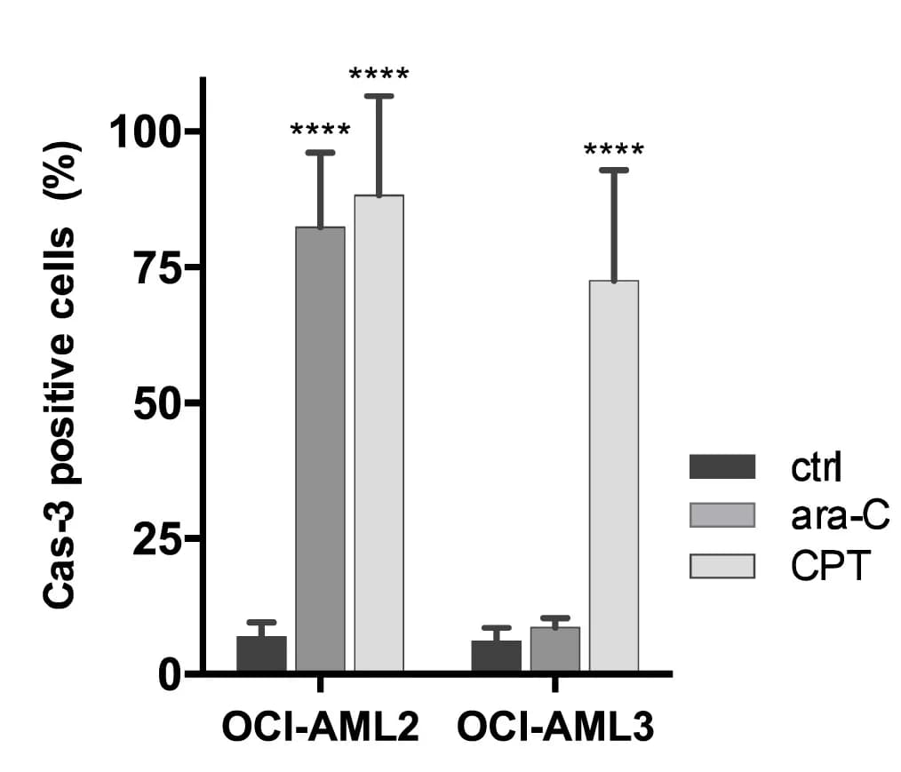 Open access visualization of Bar Plot, Error Bars, Clustered, Fluorogenic Substrate, Live Cells