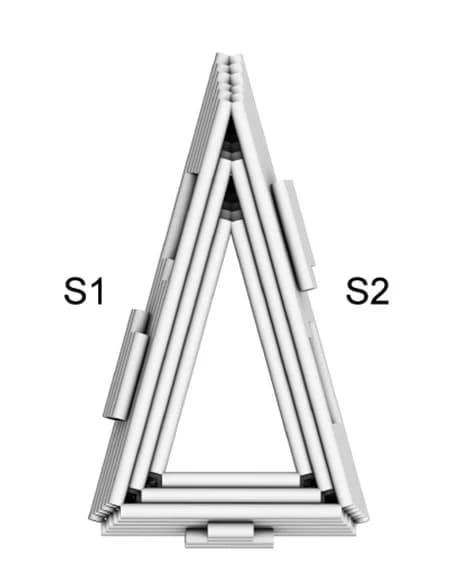 Open access visualization of 3D Plot, Chemical Structure, DNA Origami, Model, Subunit Design