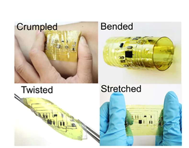 Open access visualization of Photo, E-skin, Soft Polyimine, Optical Images