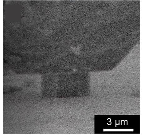 Open access visualization of Microscopy, SEM Images, Mechanical Compression, Nanolattice, Yield Point