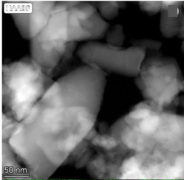 Open access visualization of Microscopy, STEM, Element Mapping, Zinc Catalyst, Furfural