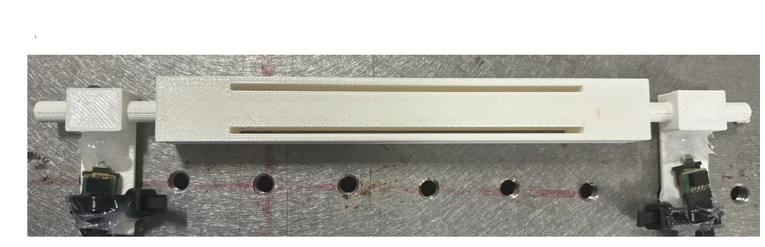 Open access visualization of Photo, 3D-Printed Coolers, One-Channel Cooler, Heat Exchanger Plates, Superwicking Polymer