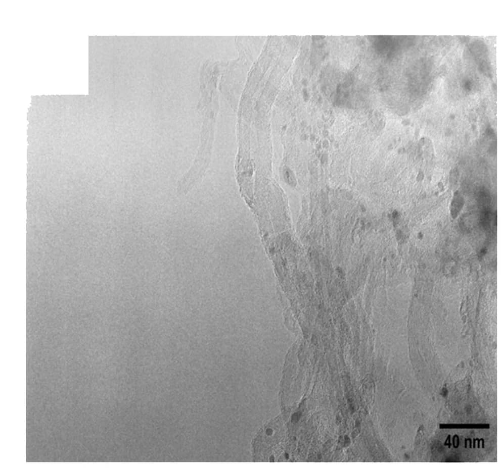 Open access visualization of Microscopy, TEM Image, Carbon Nanotube, Ni-Mo/MgO, Catalyst Reduction