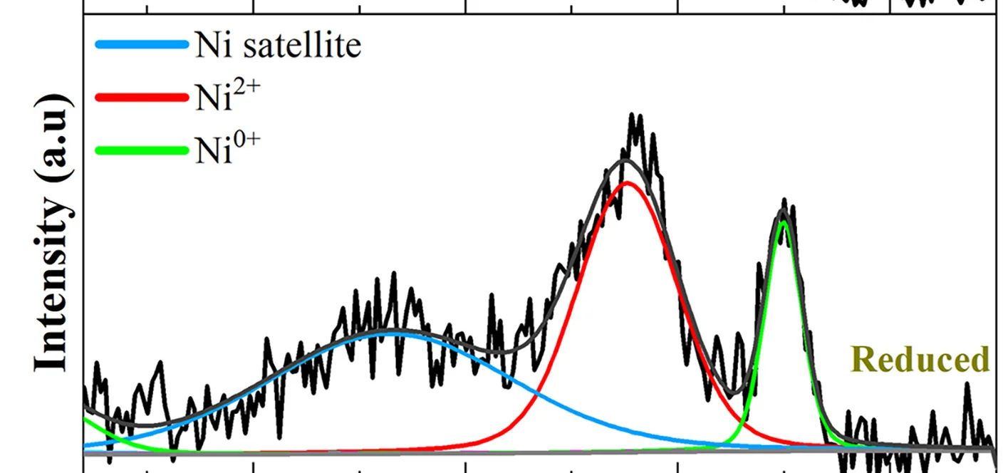 Open access visualization of Line Plot, Density Plot, XPS Spectra, Ni 2p