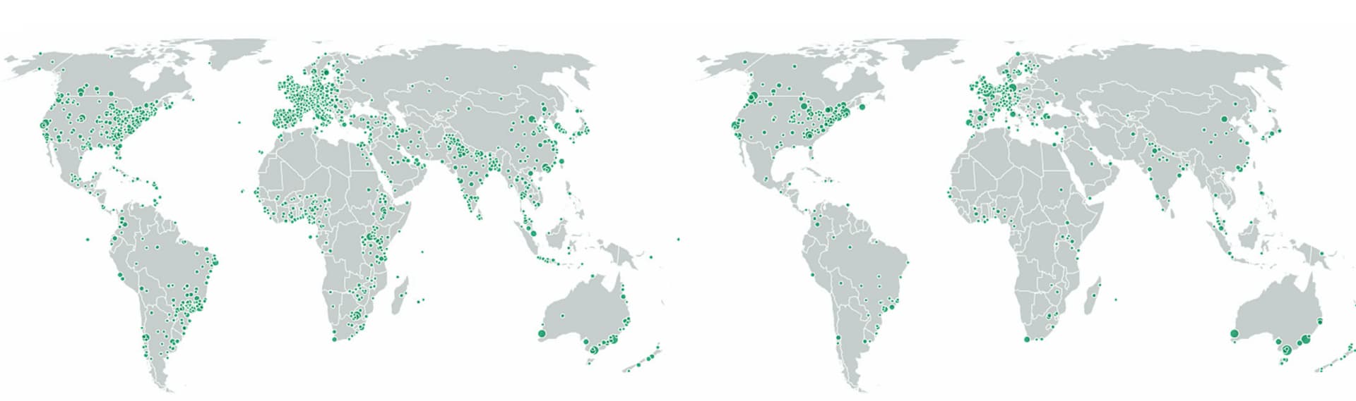 Open access visualization of Geo Map, Geographical Distribution, One Health, Planetary Health, Research