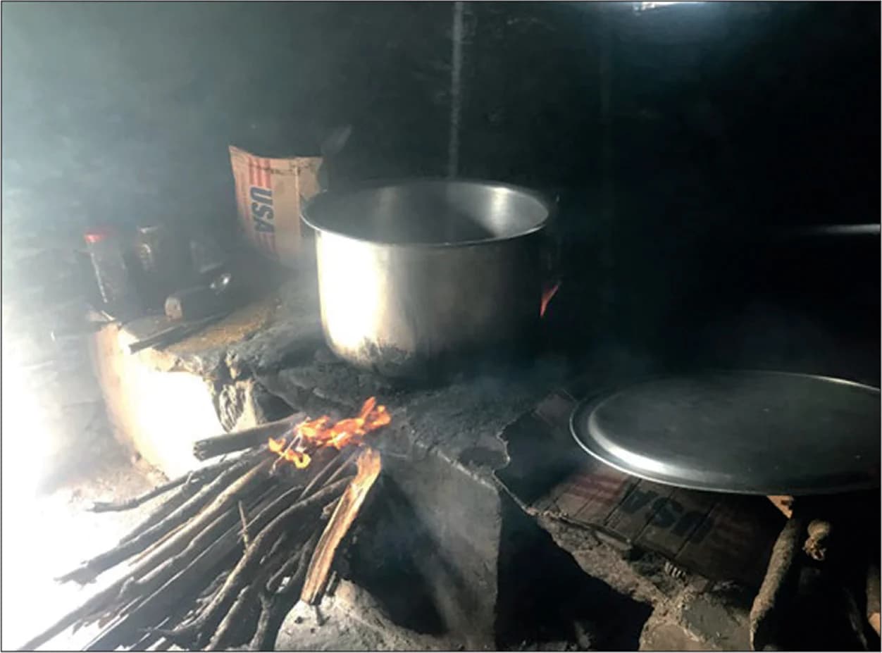Open access visualization of Photo, Stone Stove, School Meals, Green School Kitchens, World Food Programme