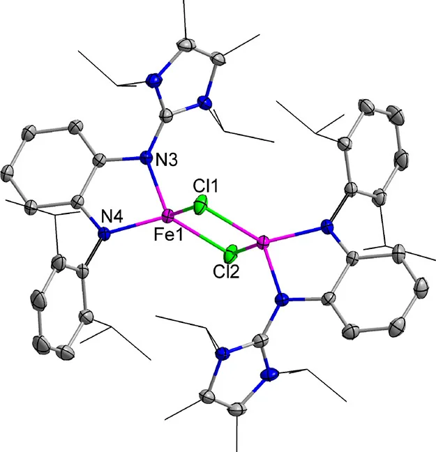 Open access visualization of Chemical Structure, Molecular Structure, Hydrogen Atoms, Thermal Ellipsoids, Bond Lengths