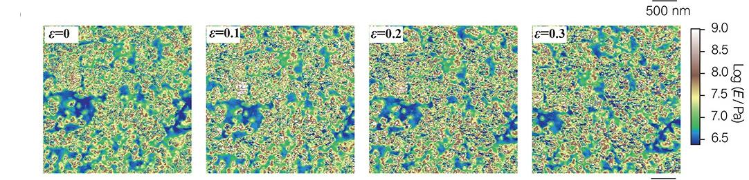 Open access visualization of Heatmap, Elastic Modulus, Compressive Strain, CB-37.5 wt %/IR