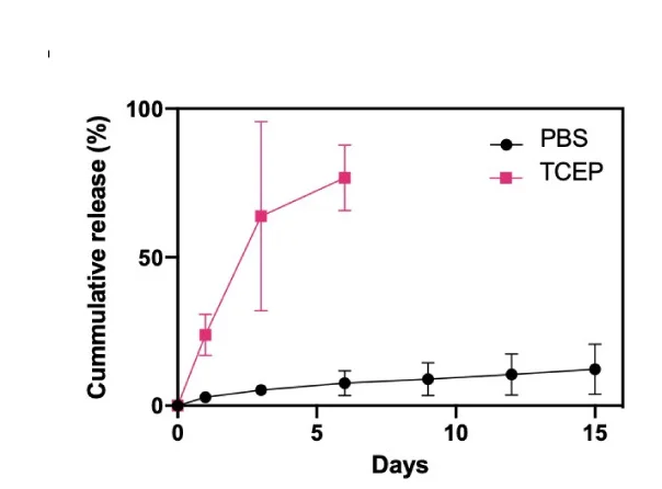 Open access visualization of Line Plot, Error Bars, Releasing Profiles, BiCD-Ber, BiCD-Ber HA Gel
