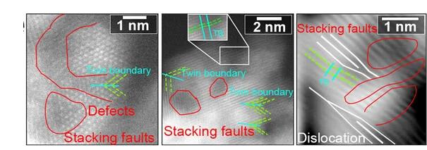 Open access visualization of Microscopy, HR-ADF-STEM Image, Defects, Grain Boundaries