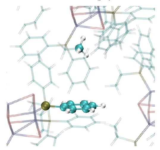 Open access visualization of Chemical Structure, Weak Interactions, Independent Gradient Model, Hirshfeld Partition, Crystal