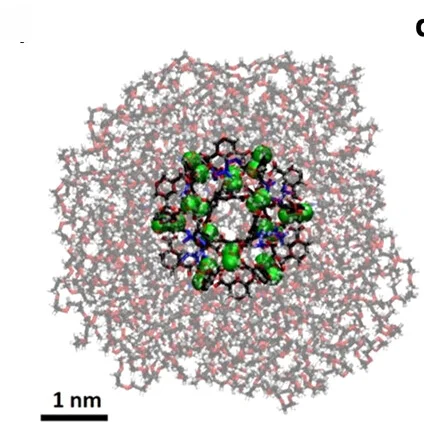 Open access visualization of Chemical Structure, Equilibrium Configuration, BCN-93, MD Simulations, Rhodium