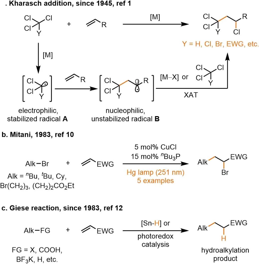 Open access visualization of Workflow, Flowchart, Illustration, Chemical Structure, Haloalkylation