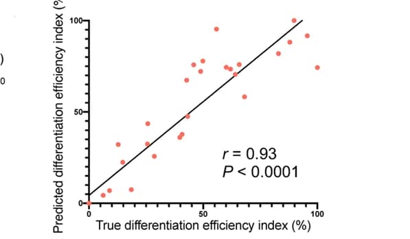 Open access visualization of Scatter Plot, Regression Plot, Differentiation Efficiency Index, Image Prediction, Correlation