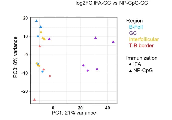 Open access visualization of Scatter Plot, PCA, Transcriptome, ROIs