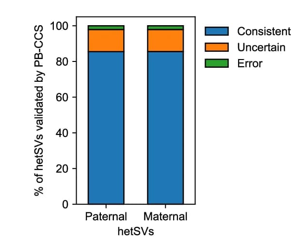 Open access visualization of Stacked Bar Plot, Phased hetSVs, NanoStrand-seq, PB-CCS, GIAB