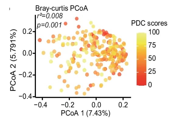 Open access visualization of Scatter Plot, PCA, Principal Coordinate Analysis, PCoA, PDC Score