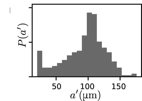 Open access visualization of Histogram, Probability Distribution, Aggregate Radius
