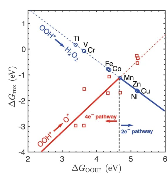 Open access visualization of Scatter Plot, Line Plot, Selectivity Plot, Oxygen Reduction Reaction, Metal Single-Atom Catalysts