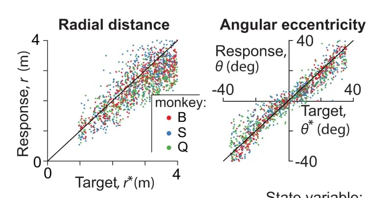 Open access visualization of Scatter Plot, Regression Plot, Radial Distance, Angular Eccentricity, Target Angle