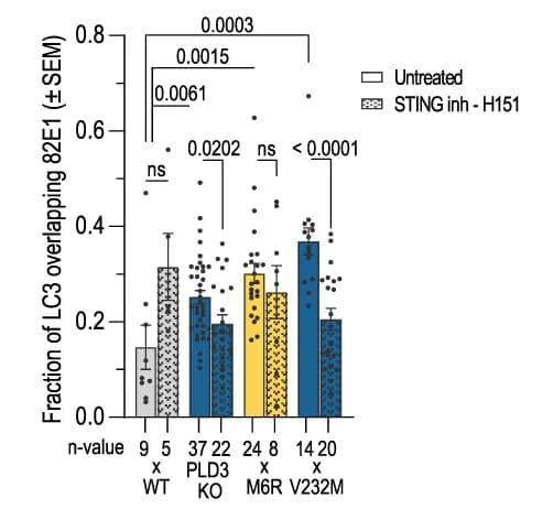 Open access visualization of Bar Plot, Error Bars, Quantification, Manders Coefficient, Area Volume