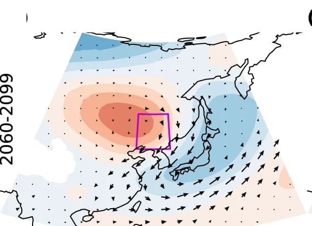 Open access visualization of Geo Map, Atmospheric anomalies, Dry-to-wet whiplash, Geopotential height, Water vapor
