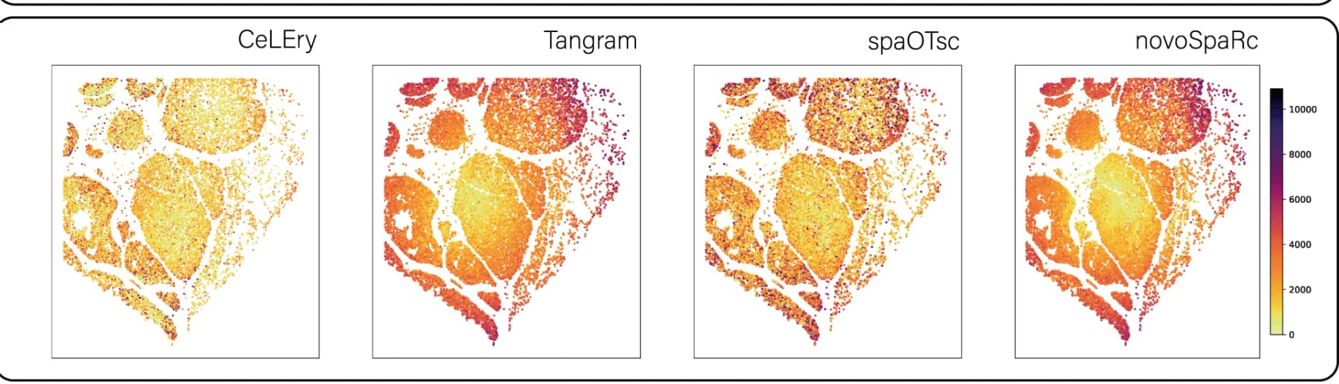Open access visualization of Scatter Plot, Euclidean Distance, Cell Locations, Test Data, Visualization