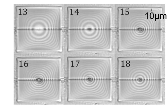 Open access visualization of Microscopy, Microscopy images, Liquid film