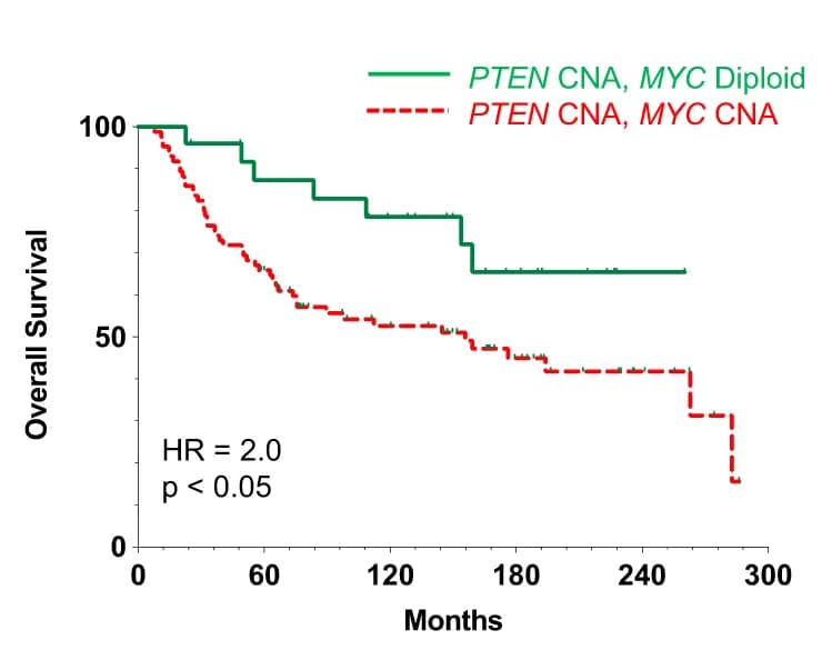 Open access visualization of Survival Curve, Line Step, Survival, ER-/HER2- Patients, METABRIC Data