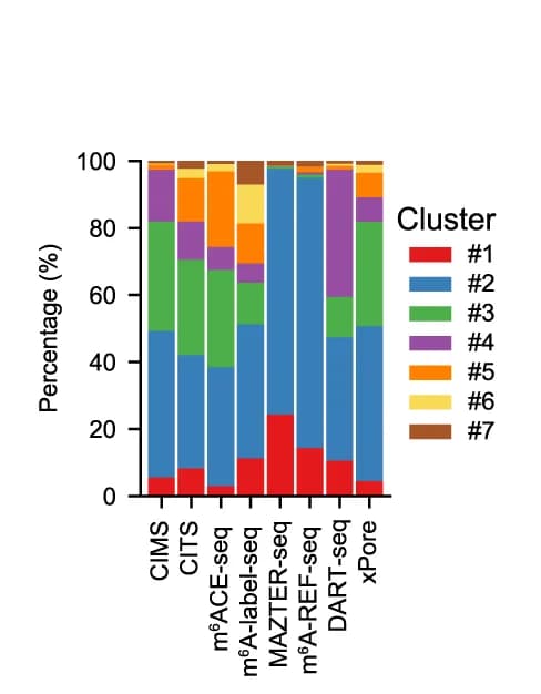 Open access visualization of Stacked Bar Plot, Sites, Clusters