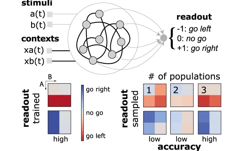 Open access visualization of Network, Heatmap, Illustration, RNN, Stimuli
