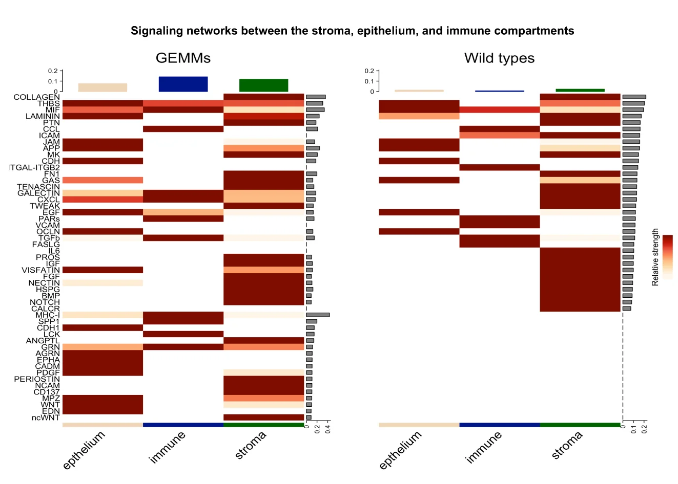 Open access visualization of Heatmap, Bar Plot, Ligand-Receptor Interaction, GEMMs, Wild-Type Mice
