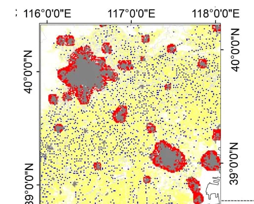 Open access visualization of Geo Map, Land Use Change, Geo-distribution