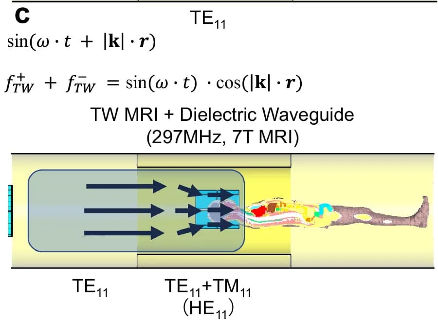Open access visualization of Illustration, Dielectric Waveguide, Travelling Wave, Mode Conversion, Wave Impedance